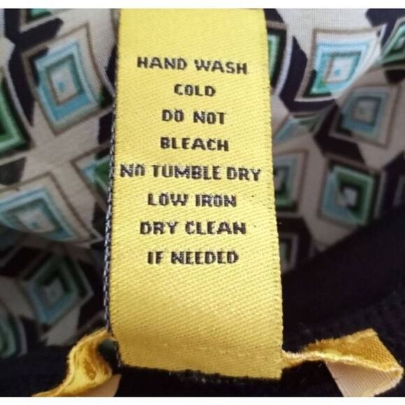 FINESSE BLACK MULTICOLOR MAXI DRESS SZ.M EUC. - Picture 7 of 7